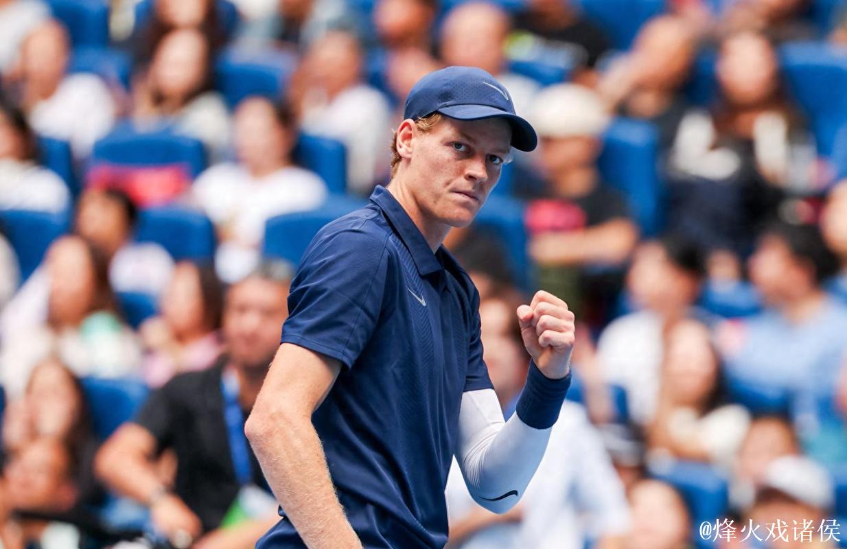 辛纳两盘完胜19岁新星勒纳·钱，夺得中网男单冠军